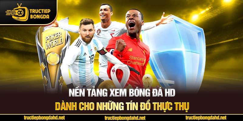 Nền tảng xem bóng đá HD dành cho những tín đồ thực thụ